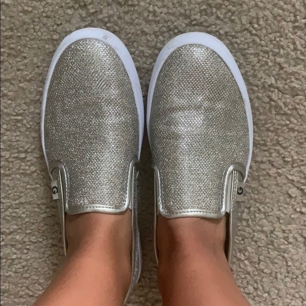 Gold Guess Shoes
